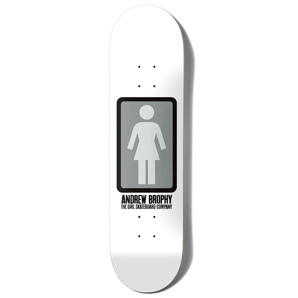 Girl - Andrew Brophy OG Black White 8.56 Skateboard Deck