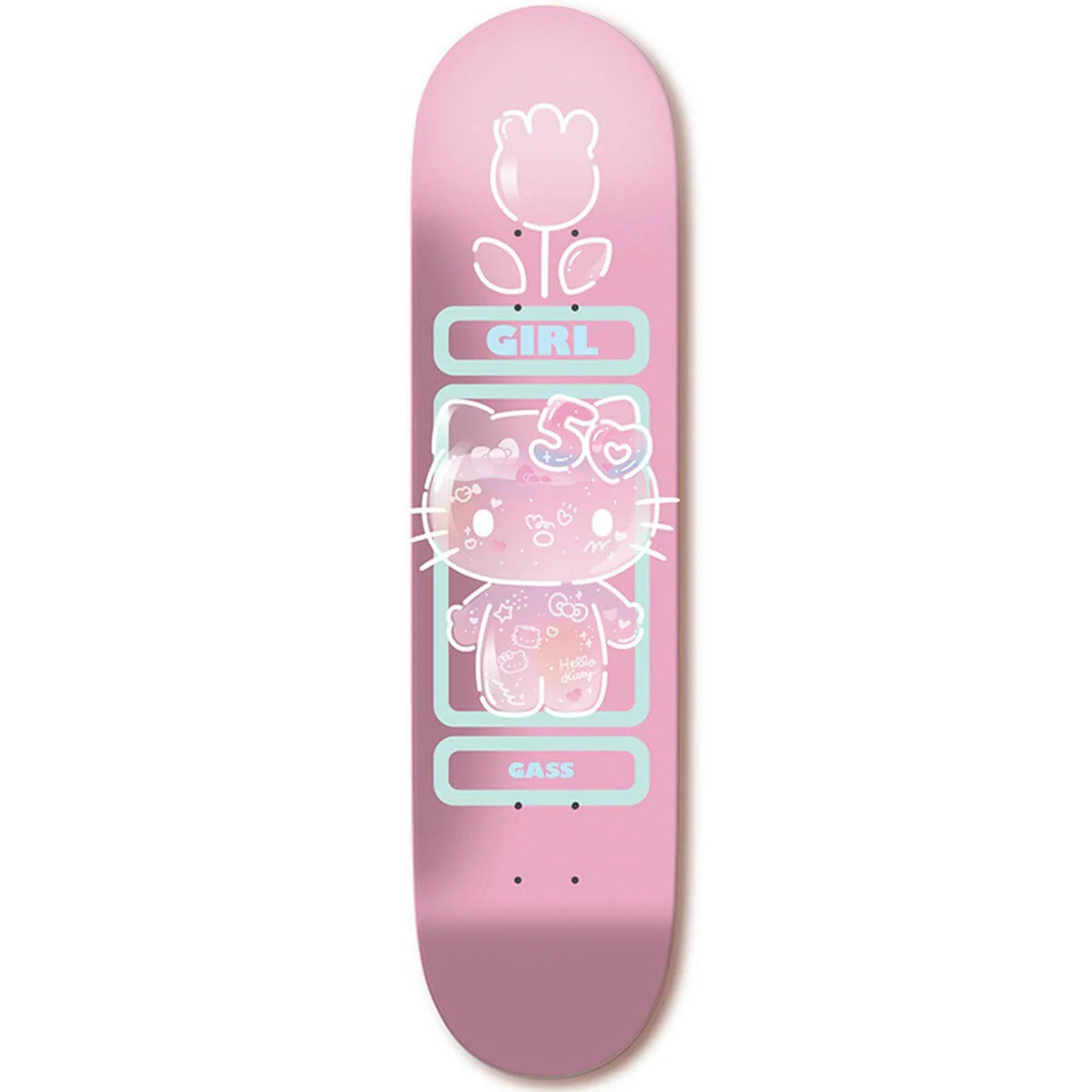 Girl - Griffin Gass Hello Kitty 50th 8.125 Skateboard Deck