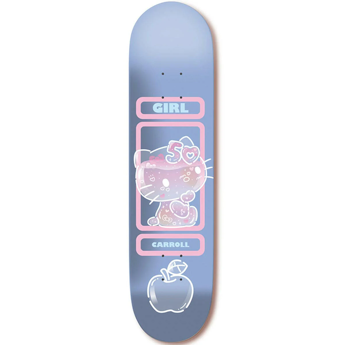 Girl - Mike Carroll Hello Kitty 50th Twin 8.25 Skateboard Deck