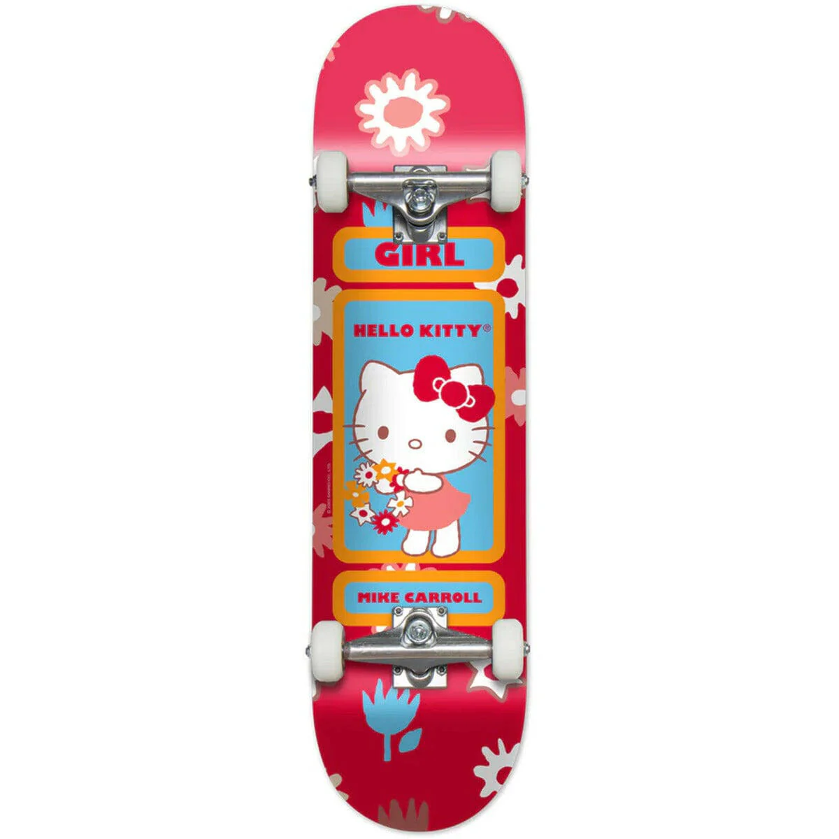 Girl - Mike Carroll Hello Kitty 7.5 Complete Skateboard