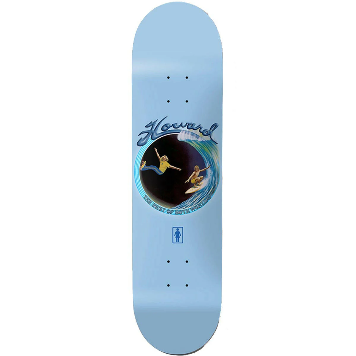 Girl - Rick Howard Best Of Both Worlds Twin 8.25 Skateboard Deck
