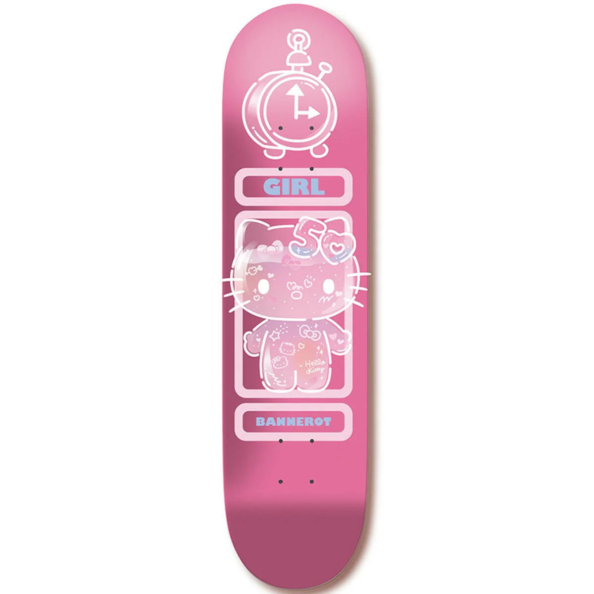 Girl - Simon Bannerot Hello Kitty 50th 8.0 Skateboard Deck