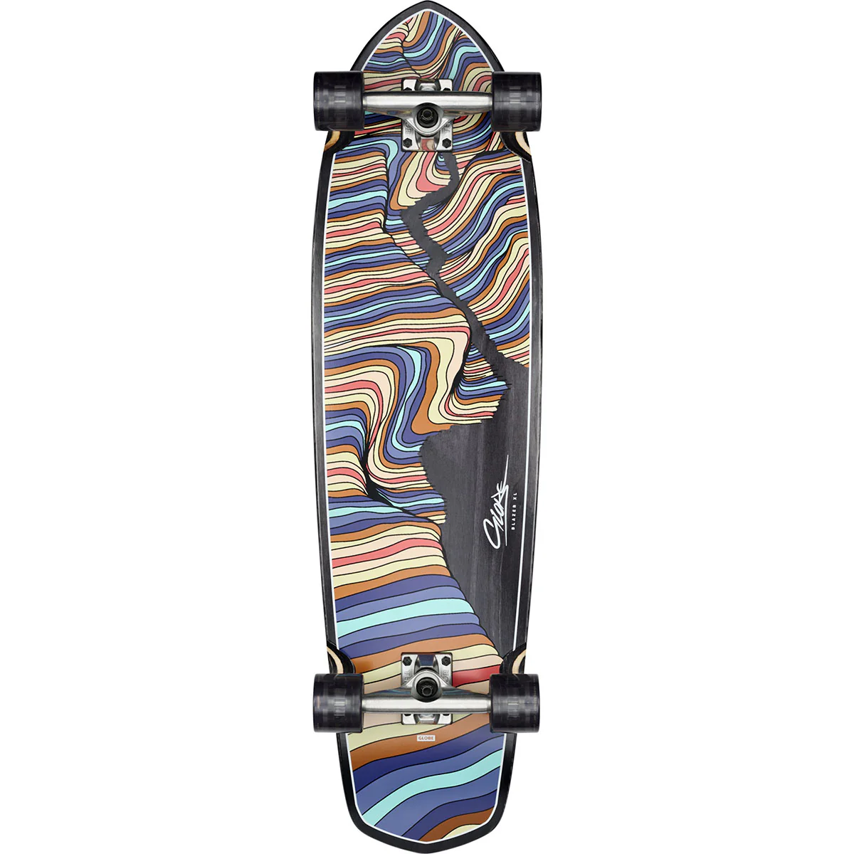 Globe - Big Blazer XL Flow Crusier 9.75 Complete Skateboard