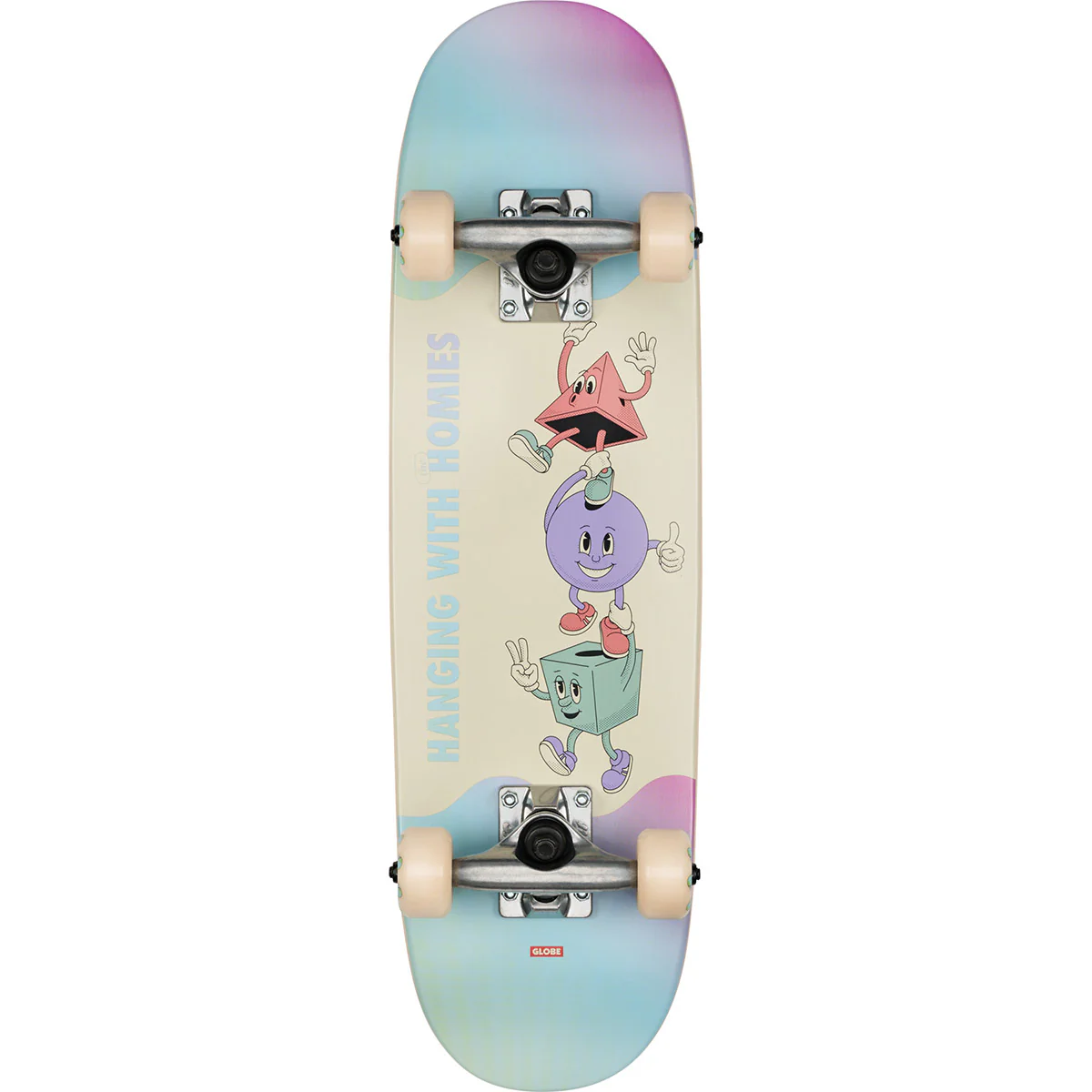 Globe - Kids Wide Micro Hangin 7.125 Complete Skateboard