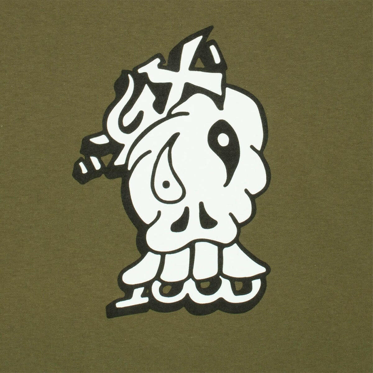 GX1000 - Mind Over Matter Tee Military Green - Image 2