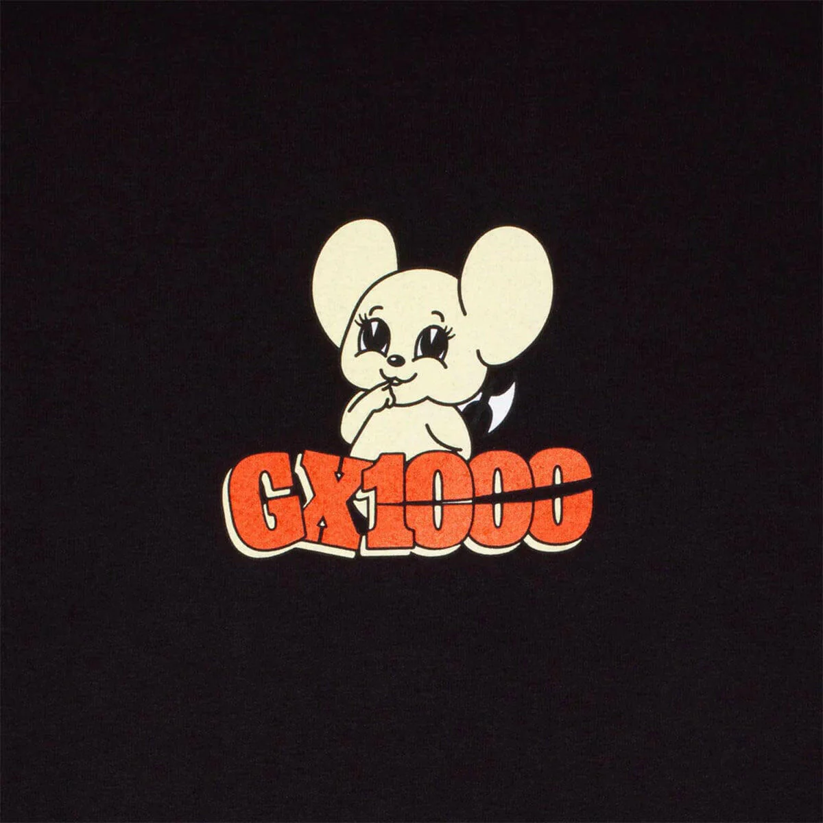 GX1000 - Mouse Tee Black - Image 2