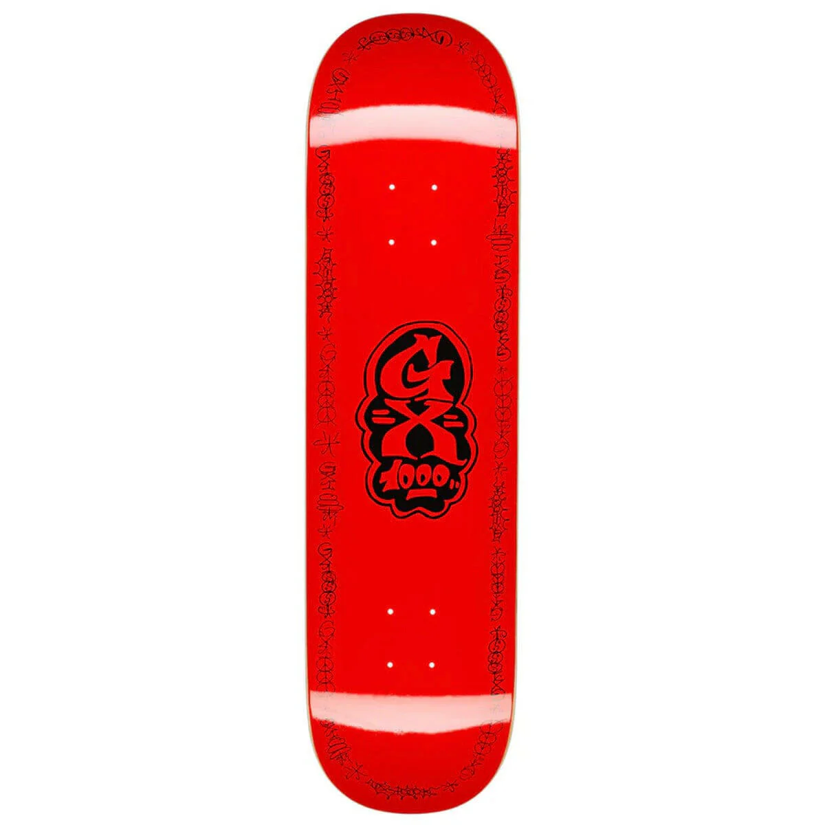 GX1000 - Sketch Red 8.25 Skateboard Deck