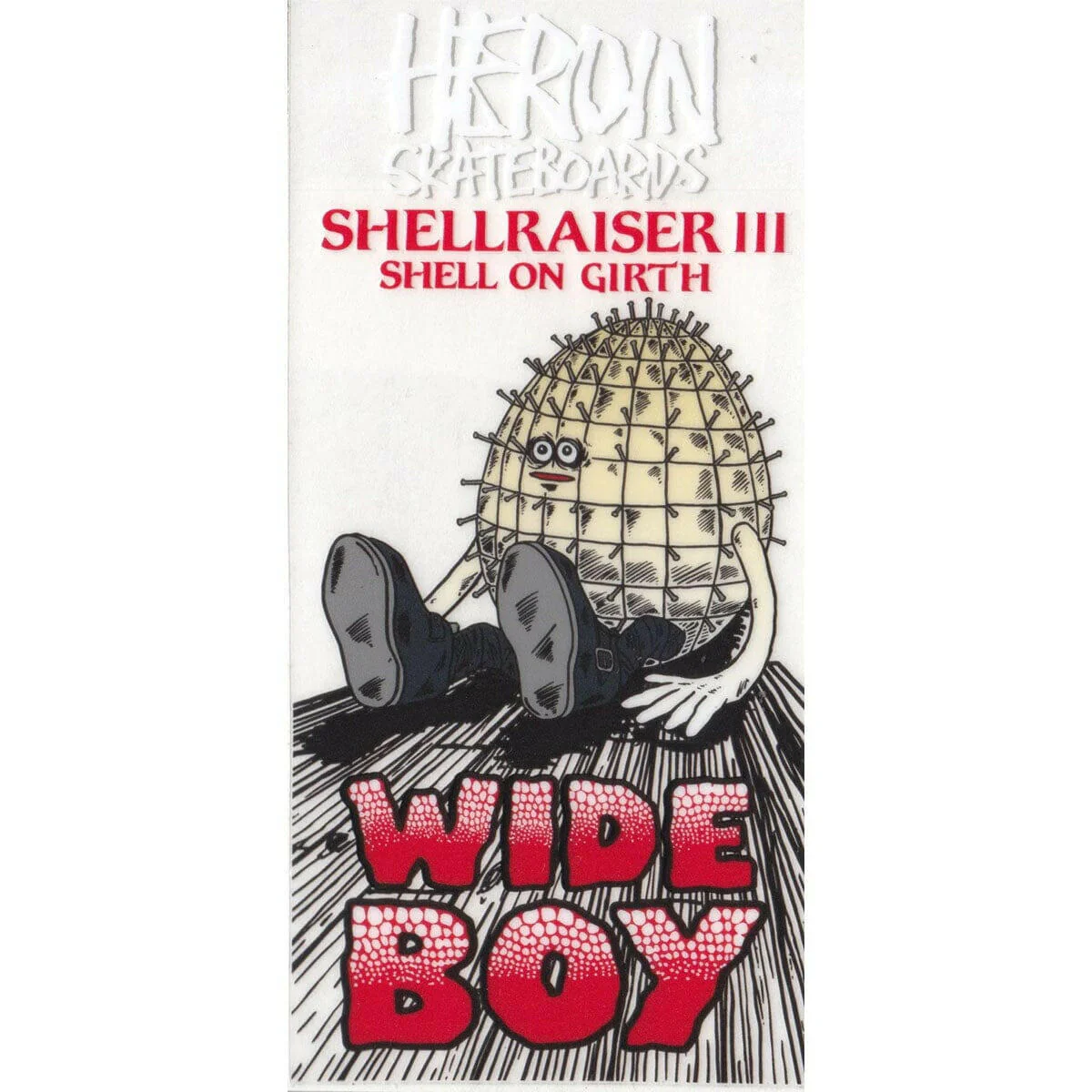 Heroin - Shellbound 6" Sticker - Image 6