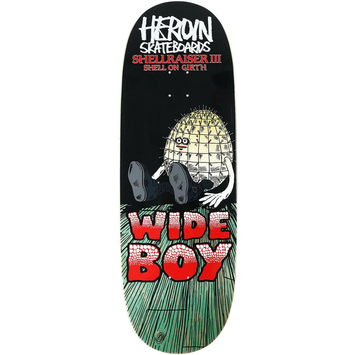 Heroin - Shellraiser 3 10.75 Skateboard Deck