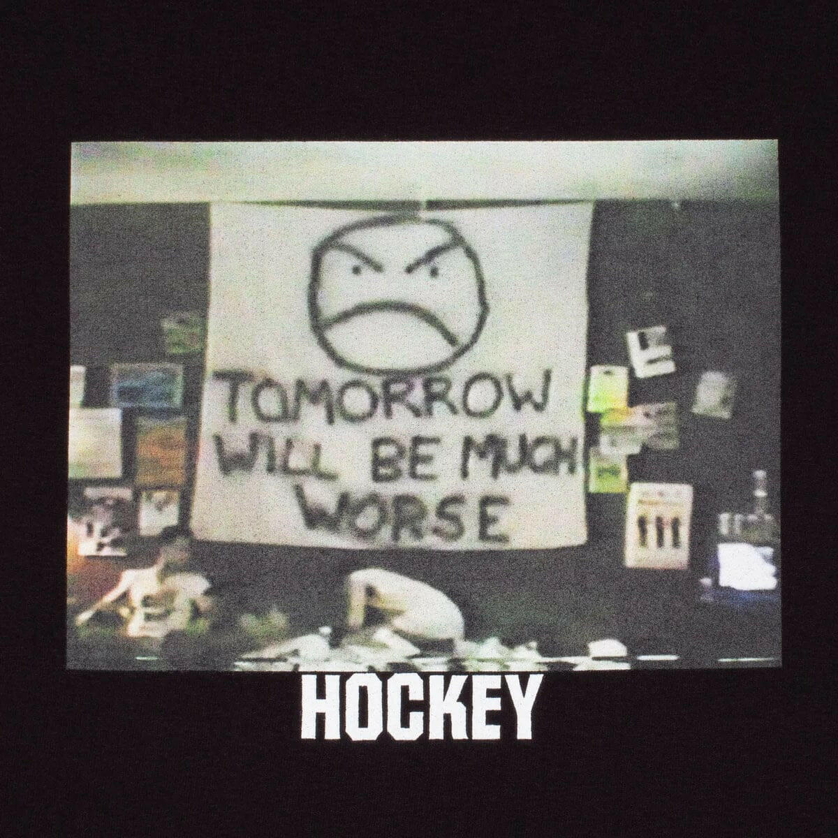 Hockey - Much Worse Tee Black - Image 2