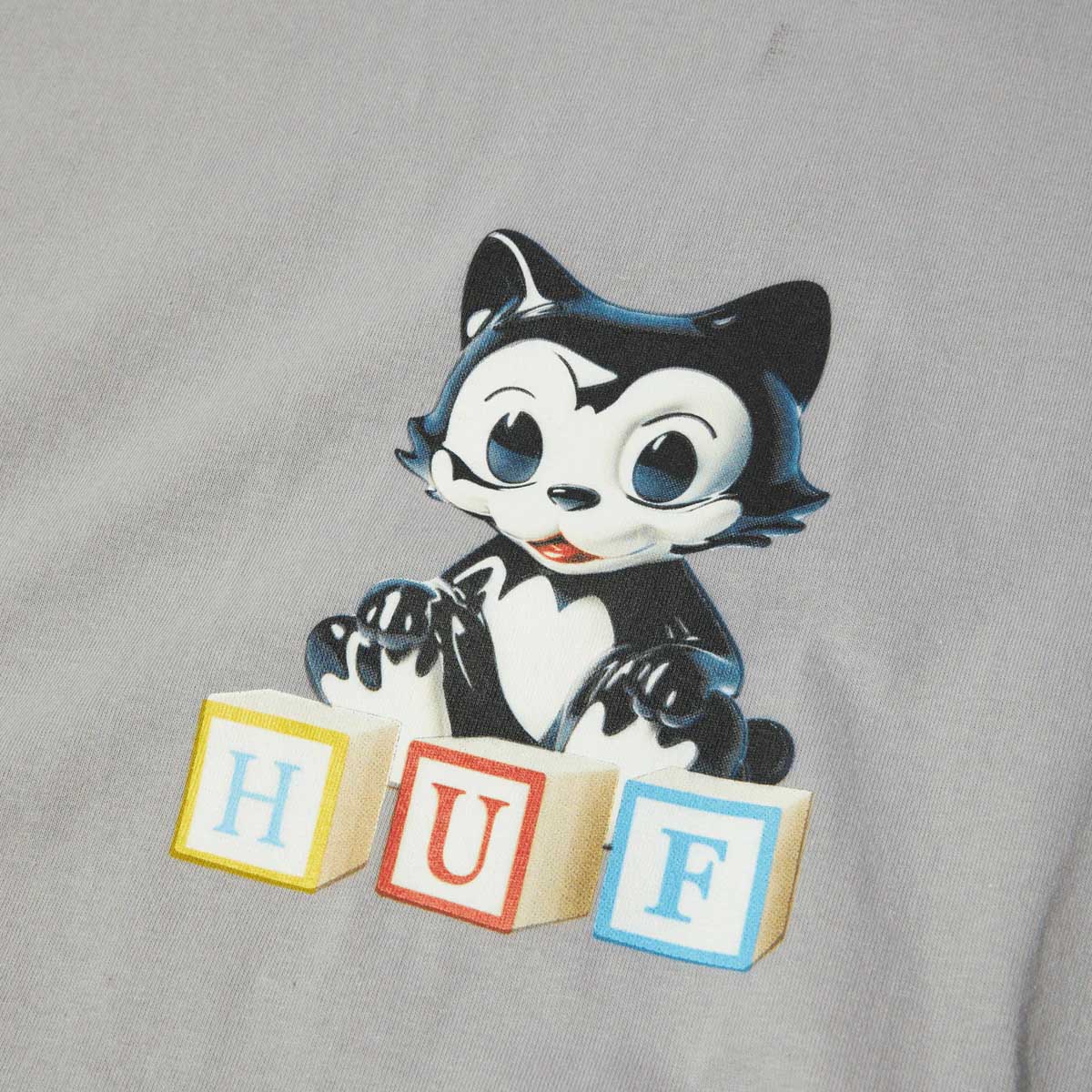 Huf - Blocks Tee Lilac Chalk - Image 2