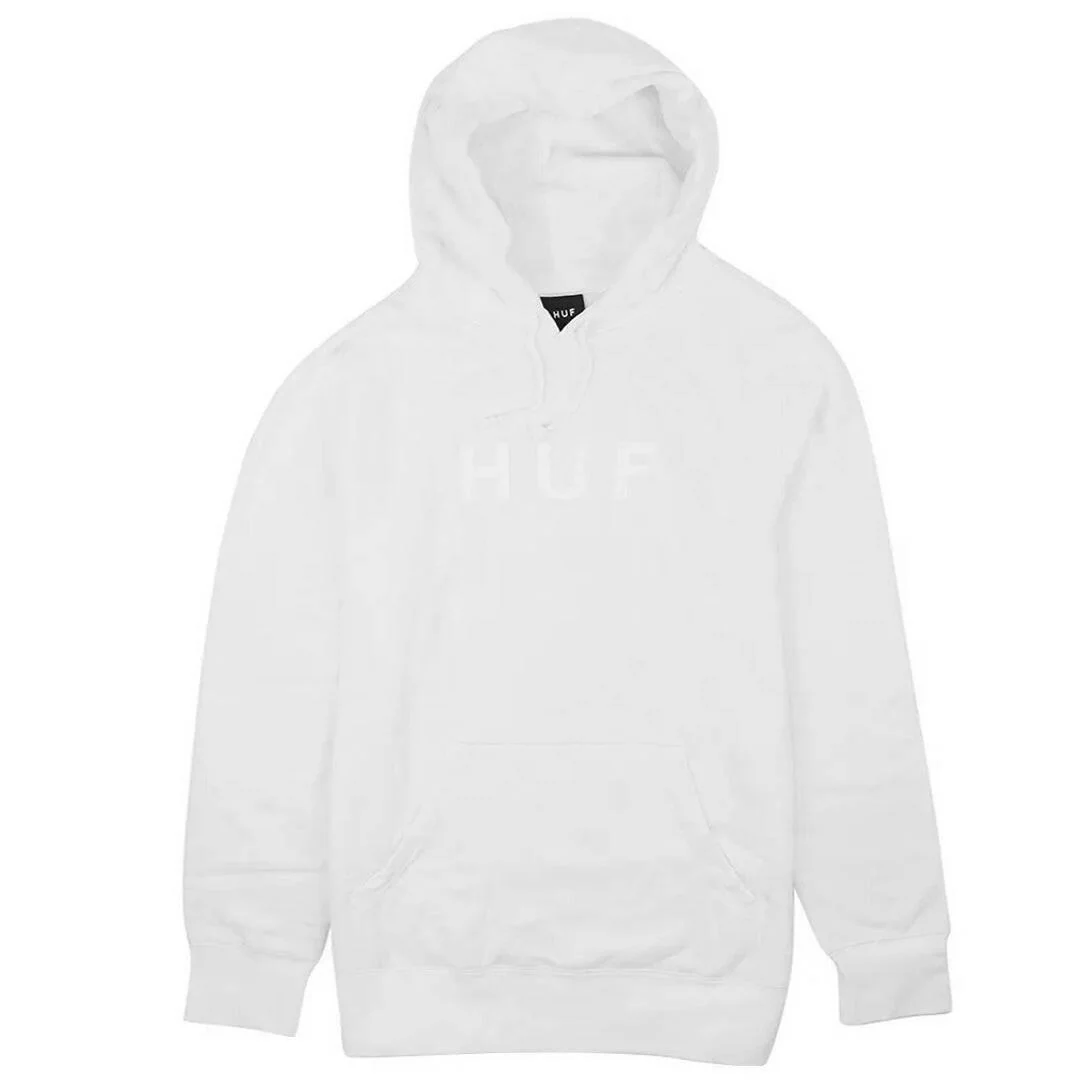 Huf - Essentials OG Logo Hoodie White
