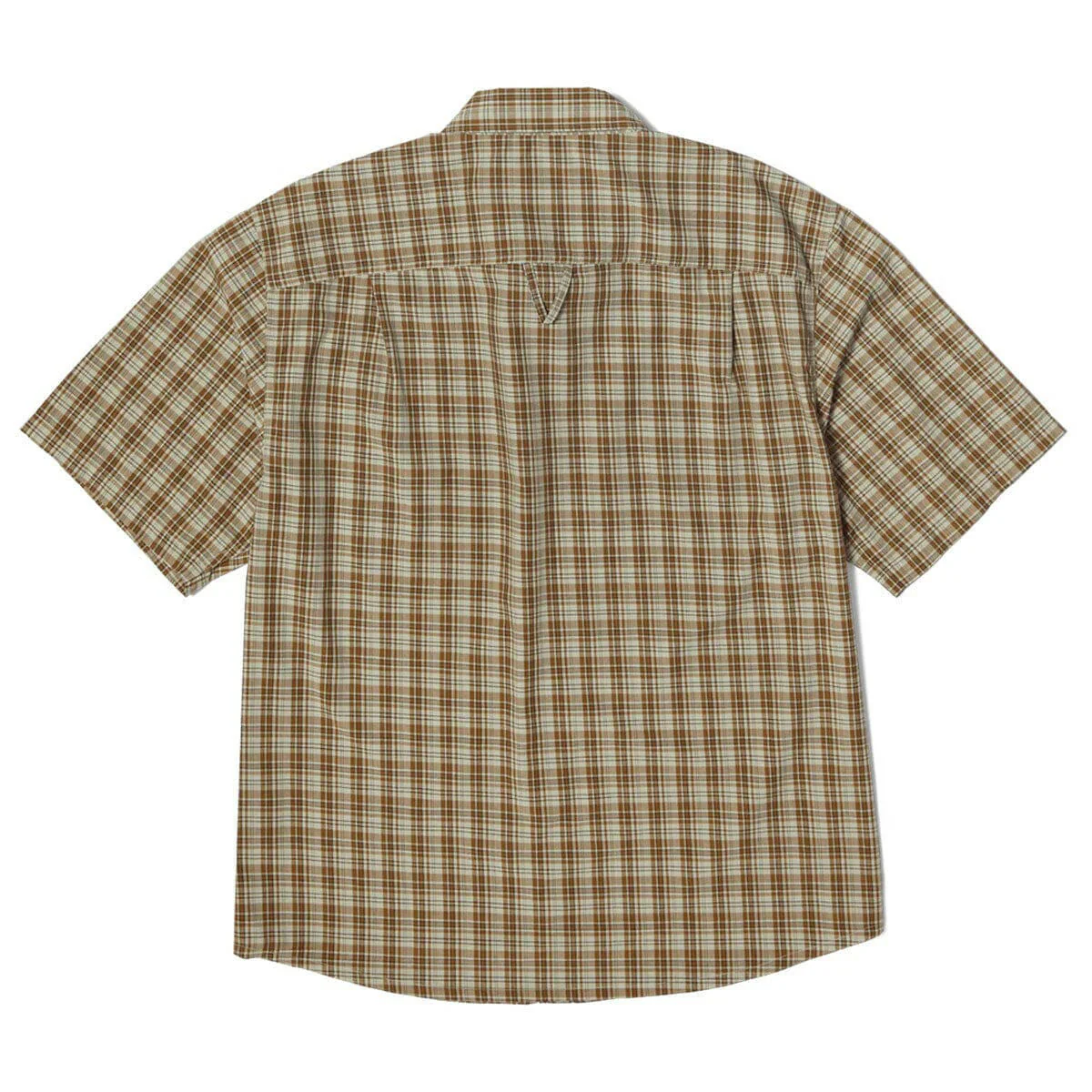 Huf - H Star Plaid Shirt Putty - Image 2