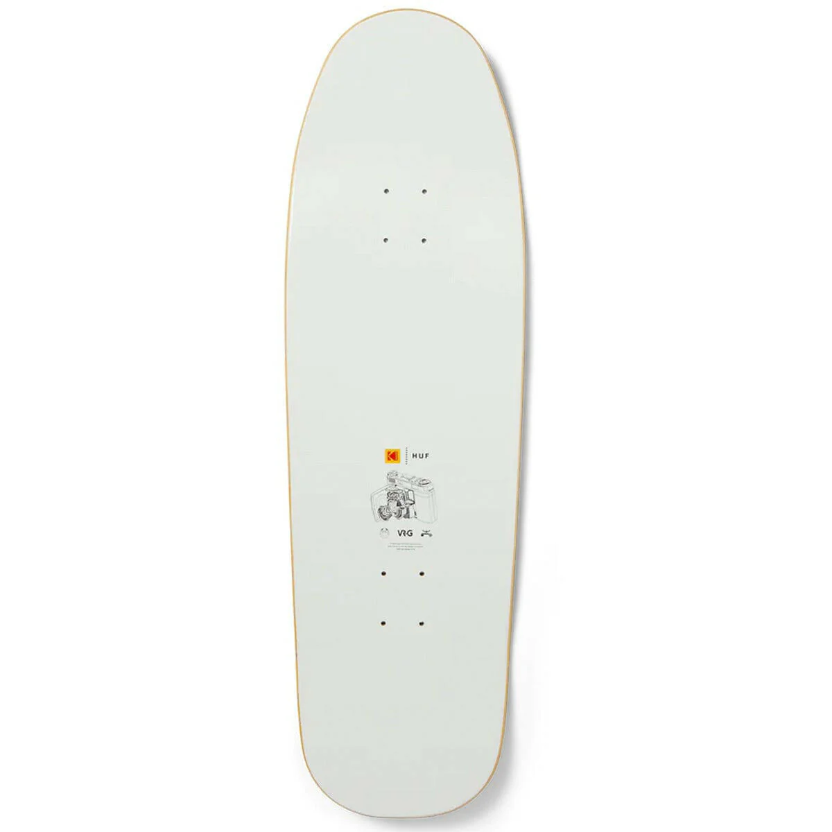 Huf - Kodak Collage Filmer Cruiser 9.8 Skateboard Deck - Image 2