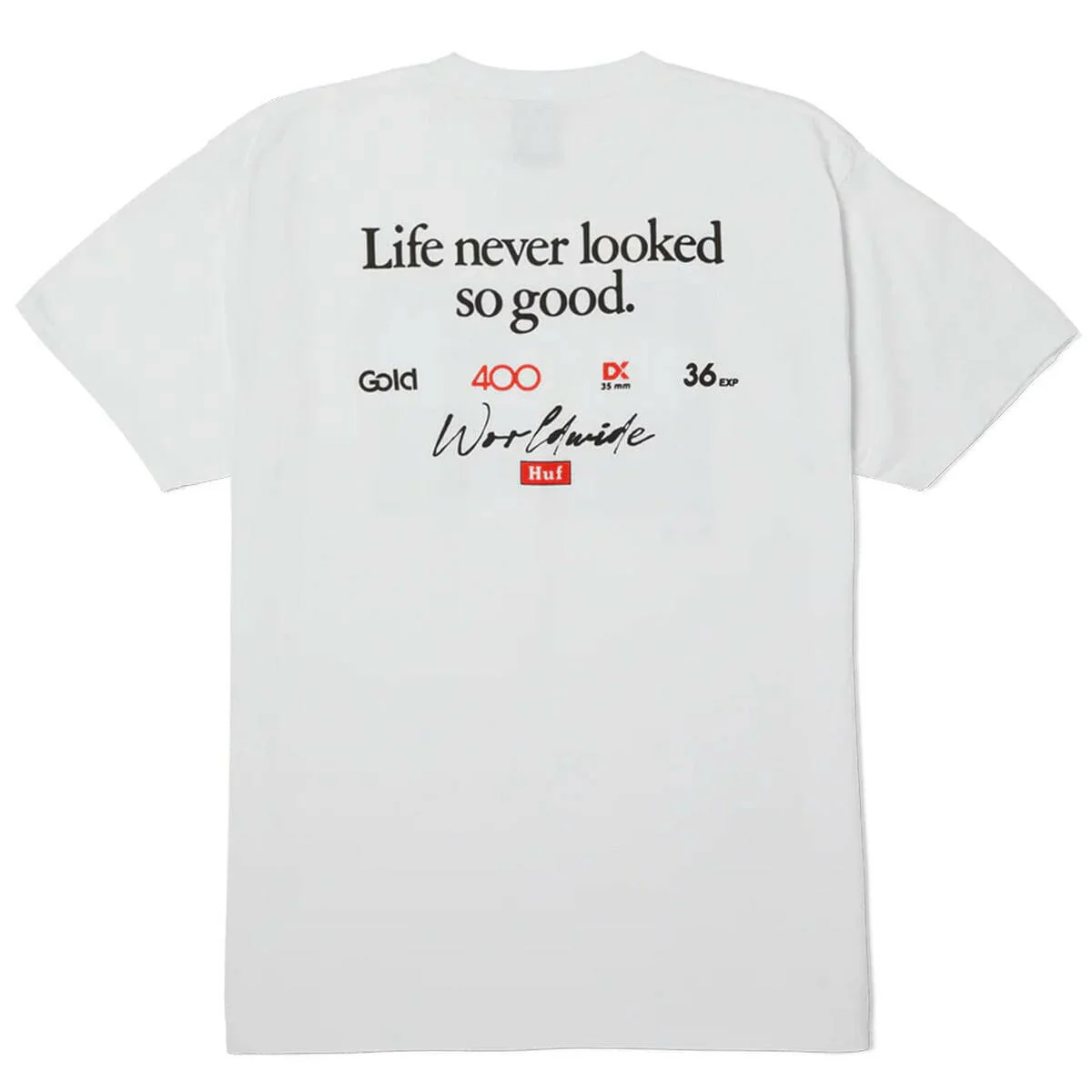 Huf - Kodak Rear View Tee White - Image 2