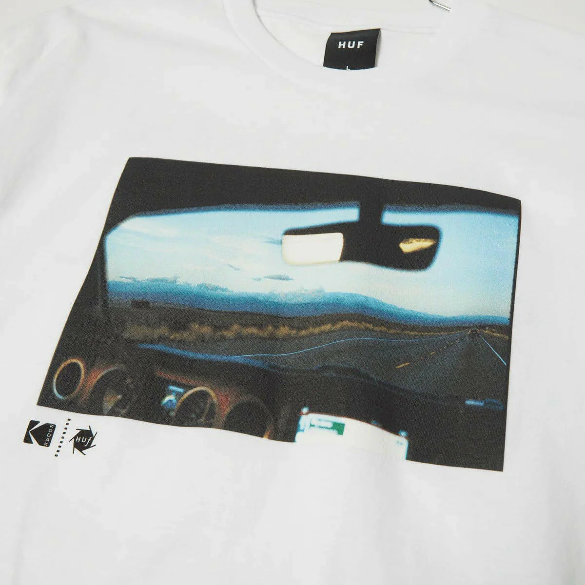 Huf - Kodak Rear View Tee White - Image 3