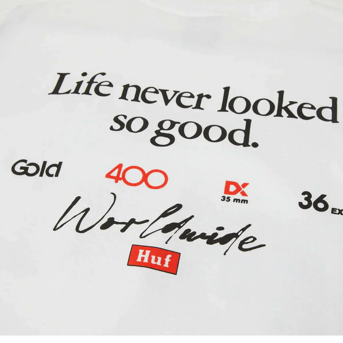 Huf - Kodak Rear View Tee White - Image 4