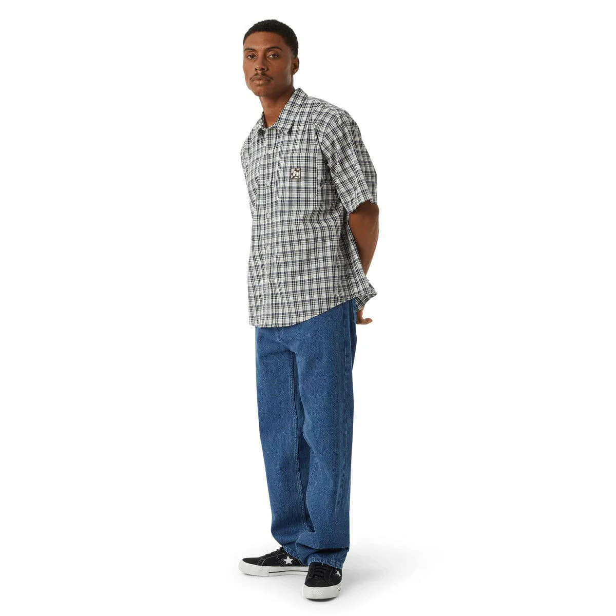 Huf - Original Demin Pants Stone Washed Indigo - Image 3
