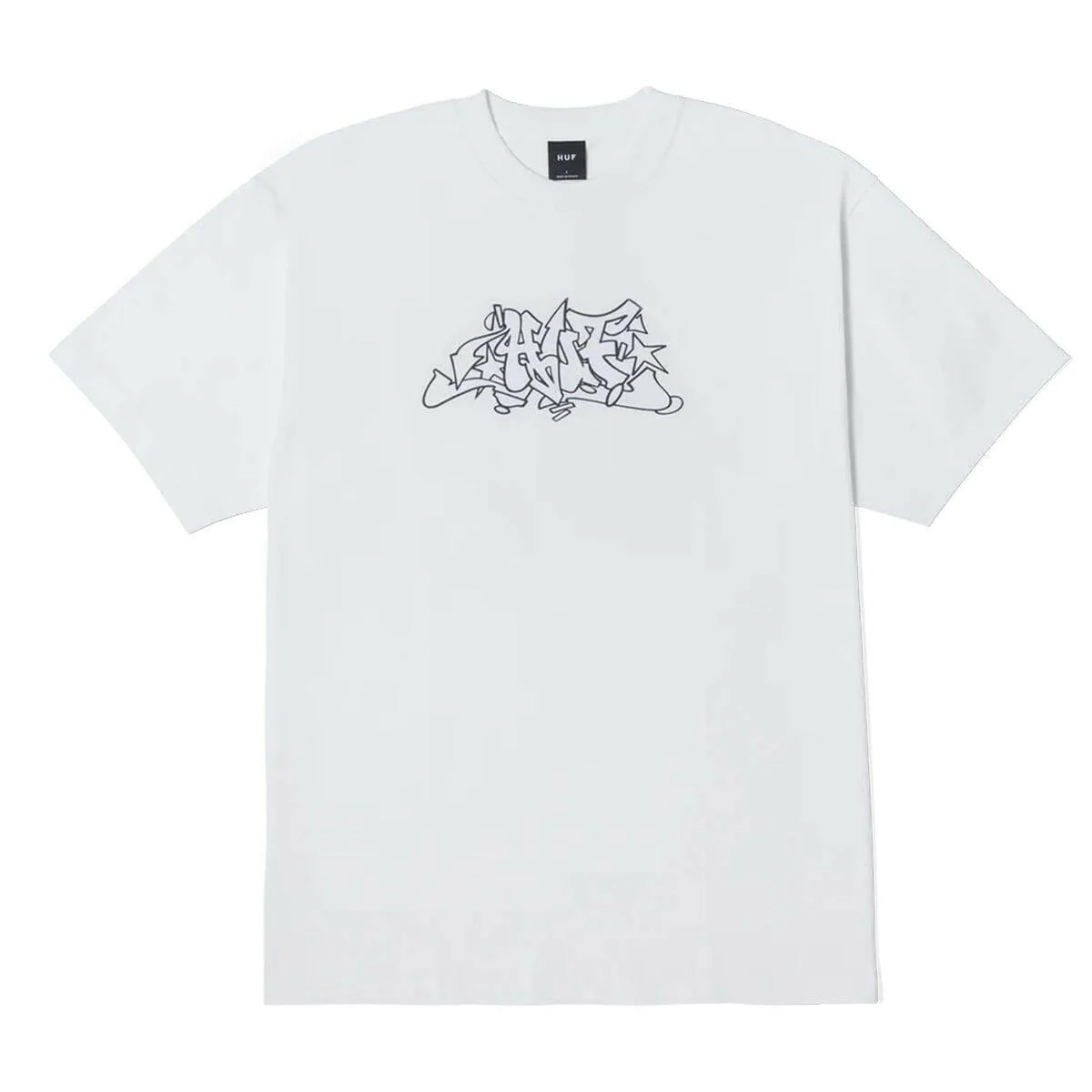 Huf - Outlines Tee White