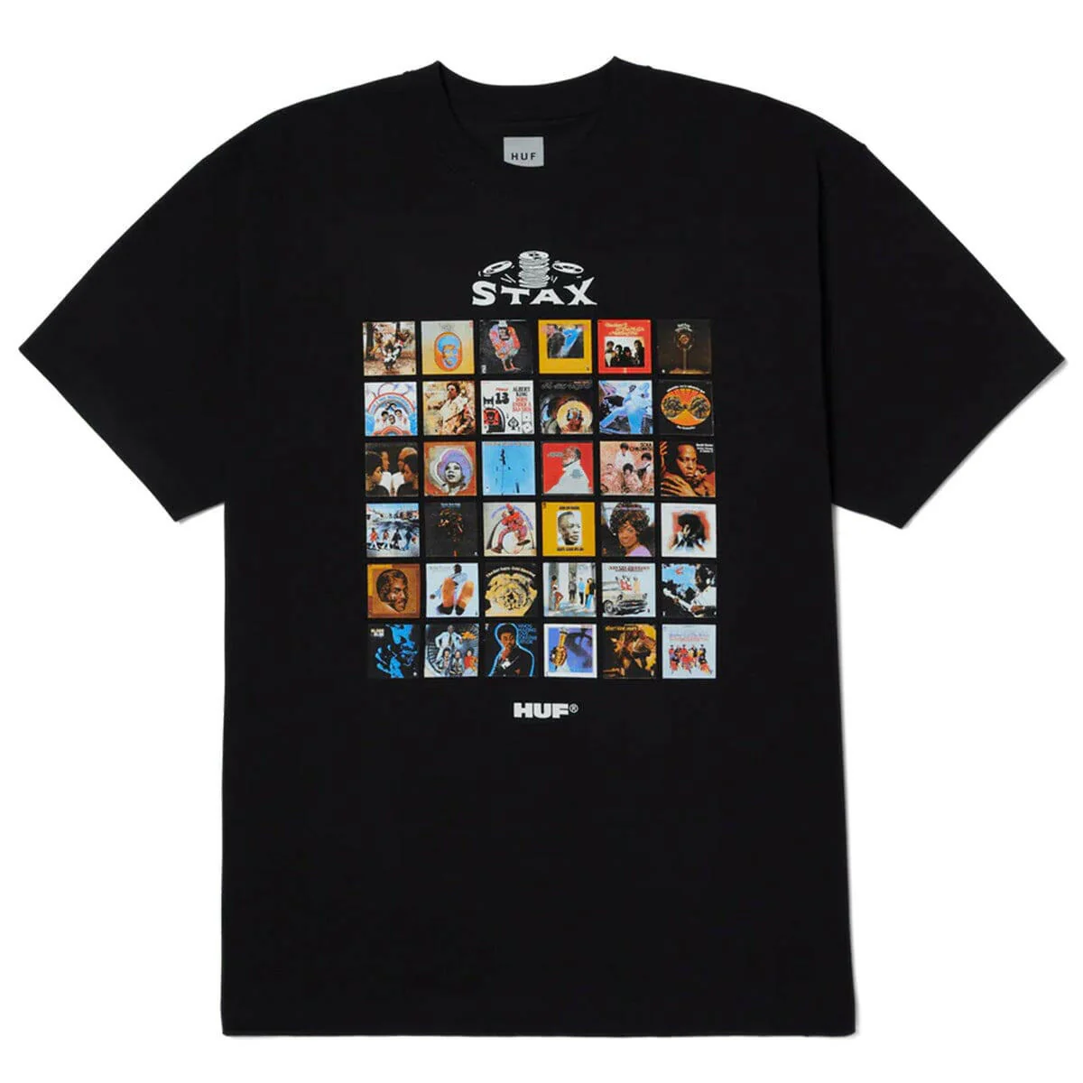 Huf - X Stax Soulsville USA Tee Black