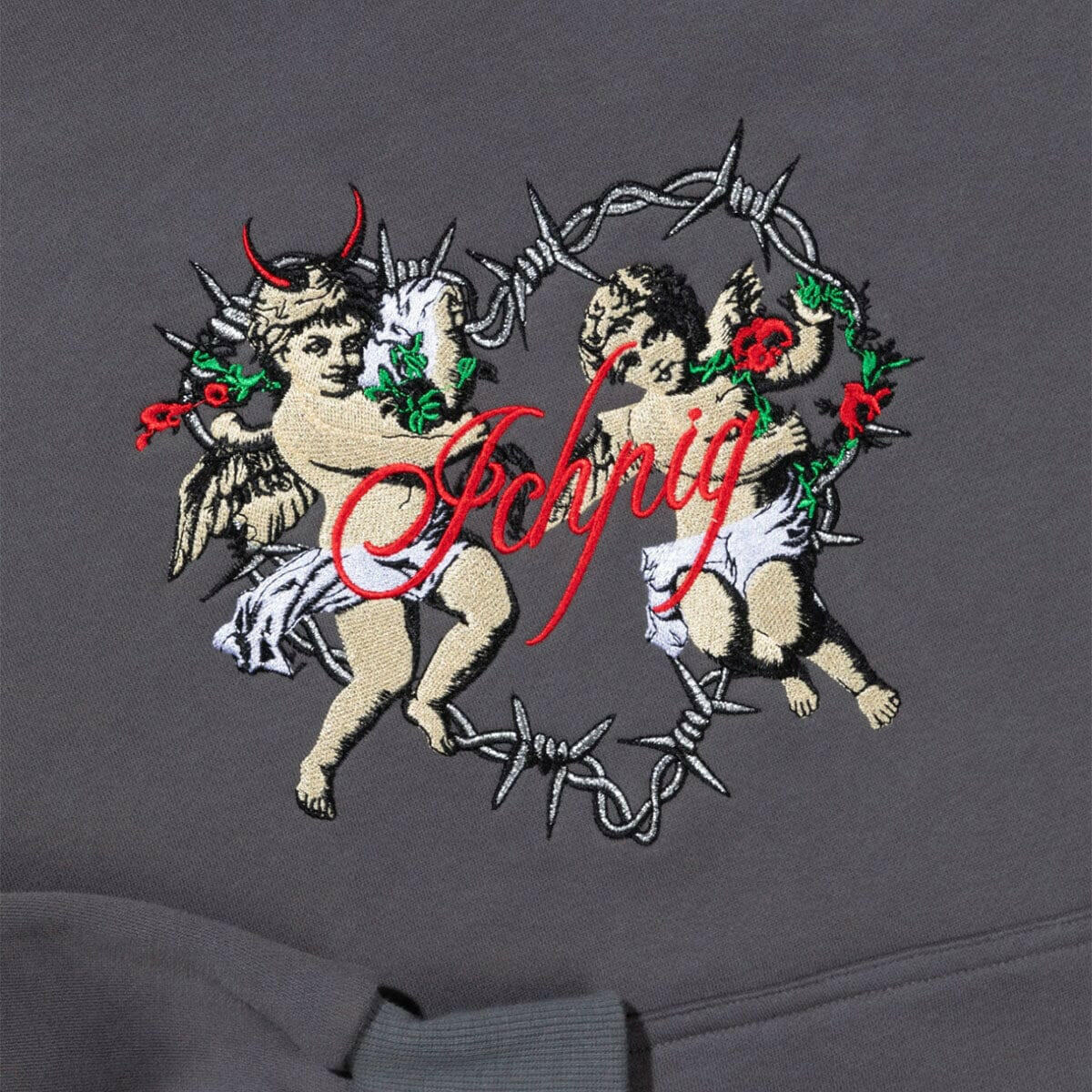 Ichpig - Cherub Heart Hoodie Metal - Image 3
