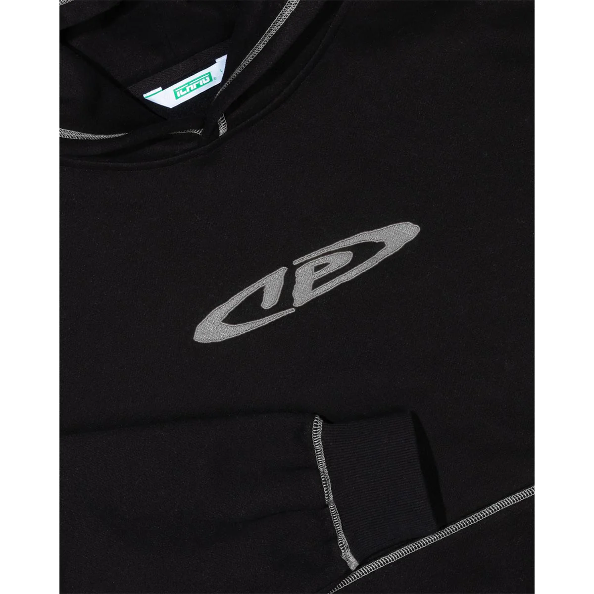 Ichpig - Optic Cordless Hoodie Black - Image 2
