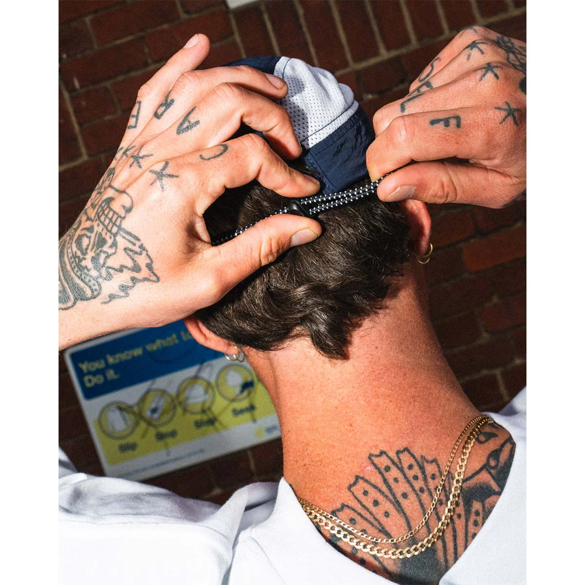 Ichpig - Optic Mesh Panel Cap Dark Navy - Image 3