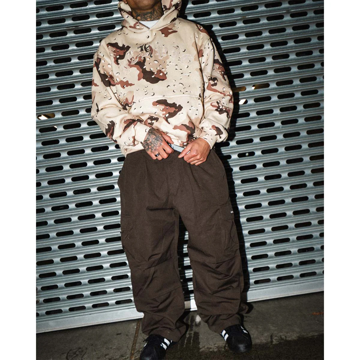 Ichpig - Ripstop Cargo Pants Dark Brown - Image 3
