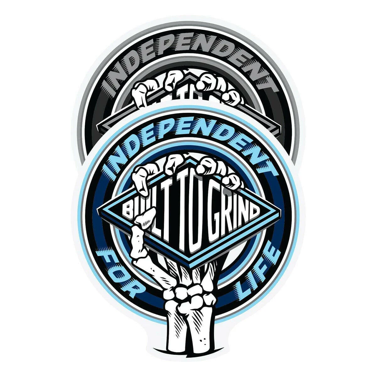 Independent - For Life Clutch 6" Sticker