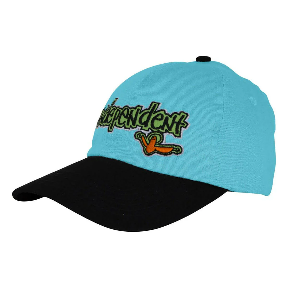 Independent - Gonz Bar Strapback Hat Stone Blue/Black - Image 2
