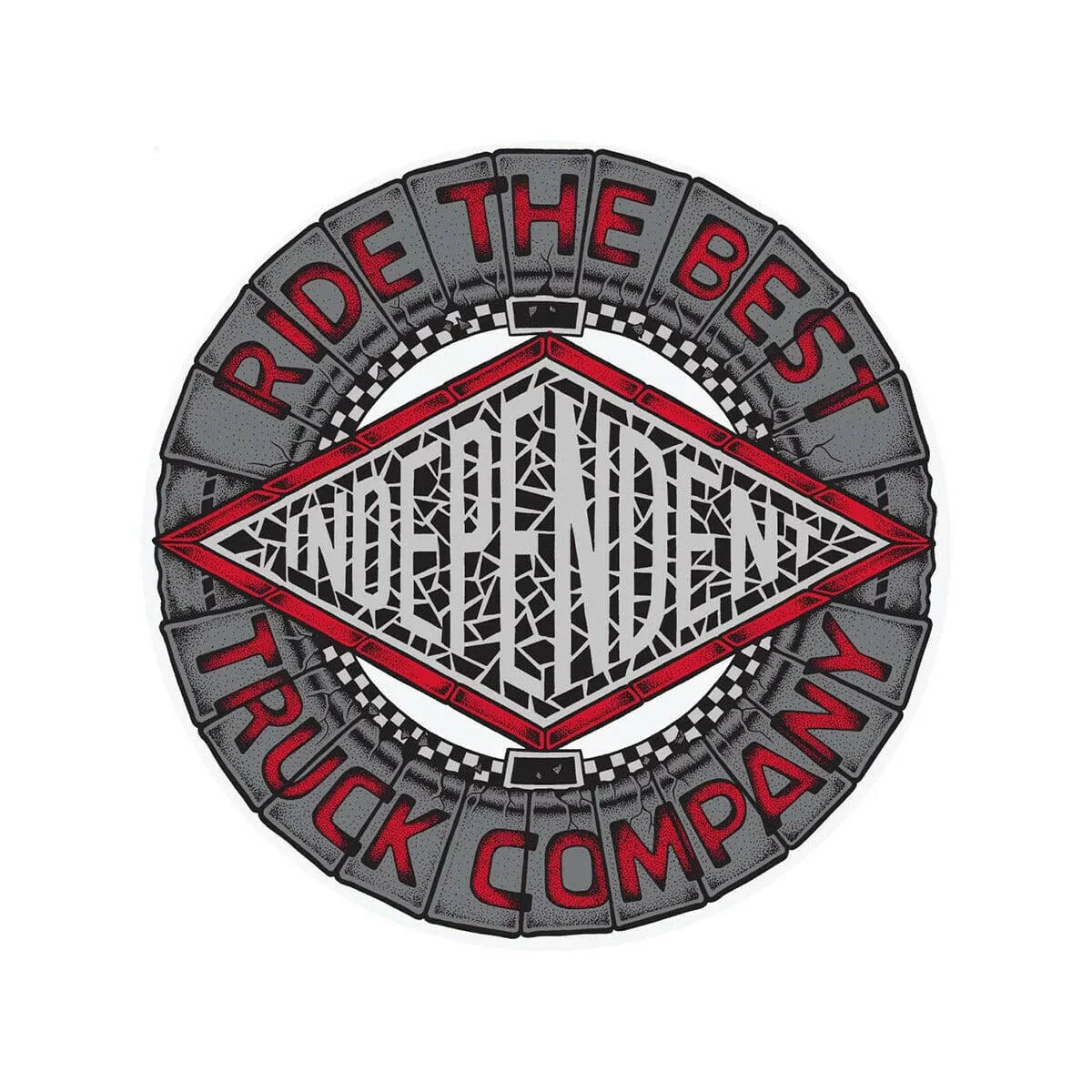 Independent - Mako Tile 5" Sticker