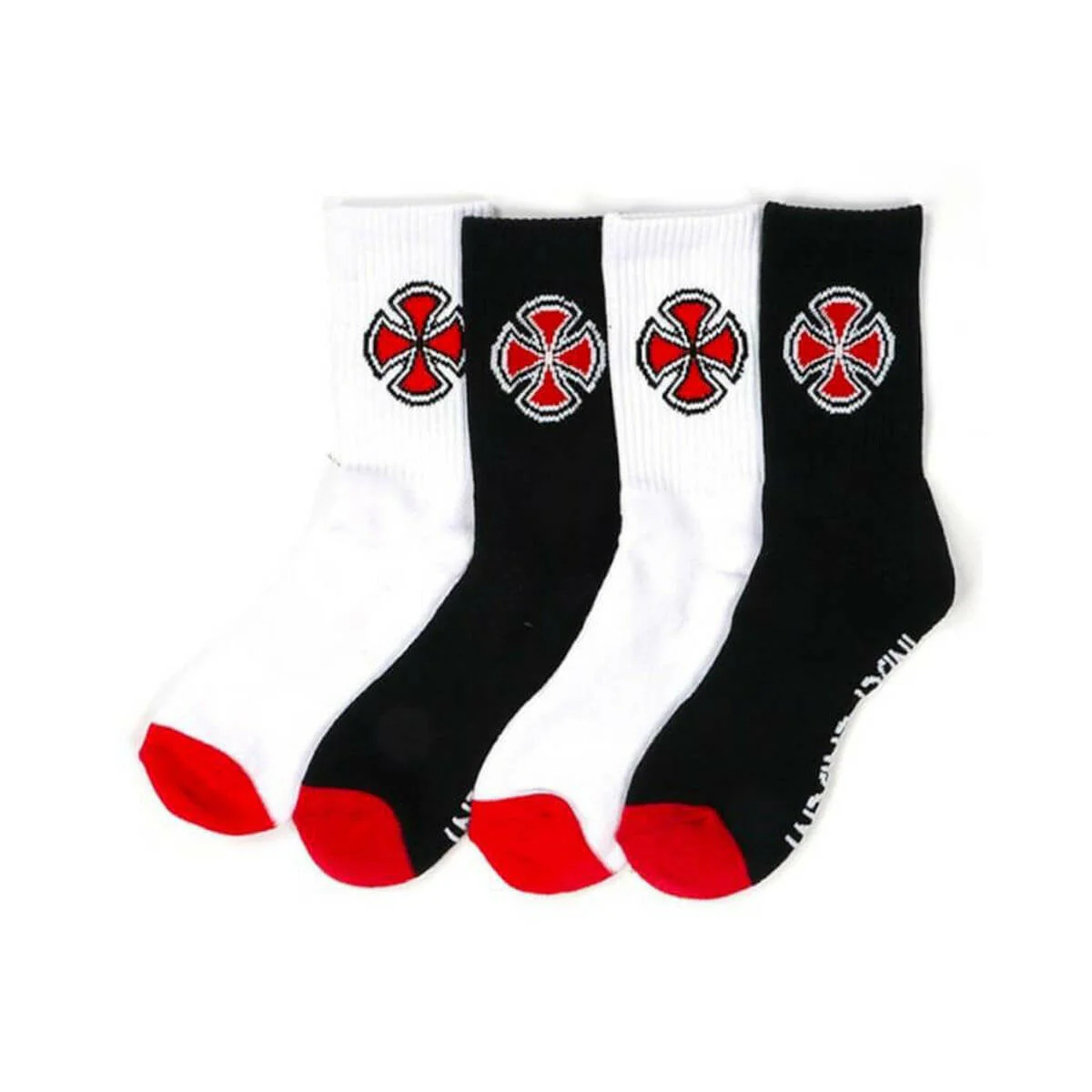 Independent - OG Cross 4 Pack Youth Socks