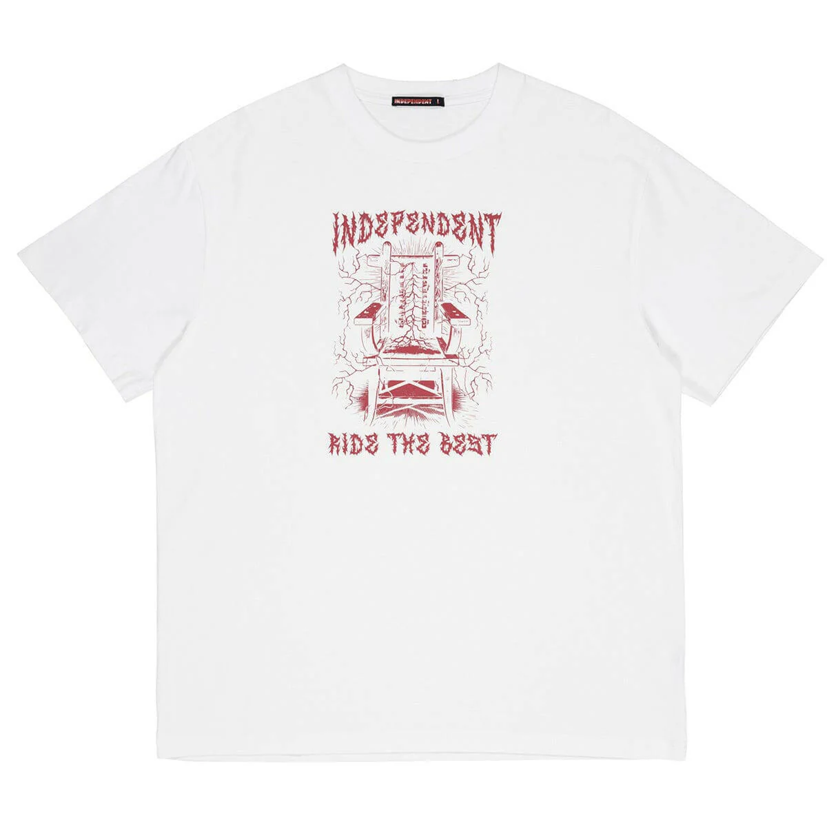 Independent - RTB Lightning Tee White