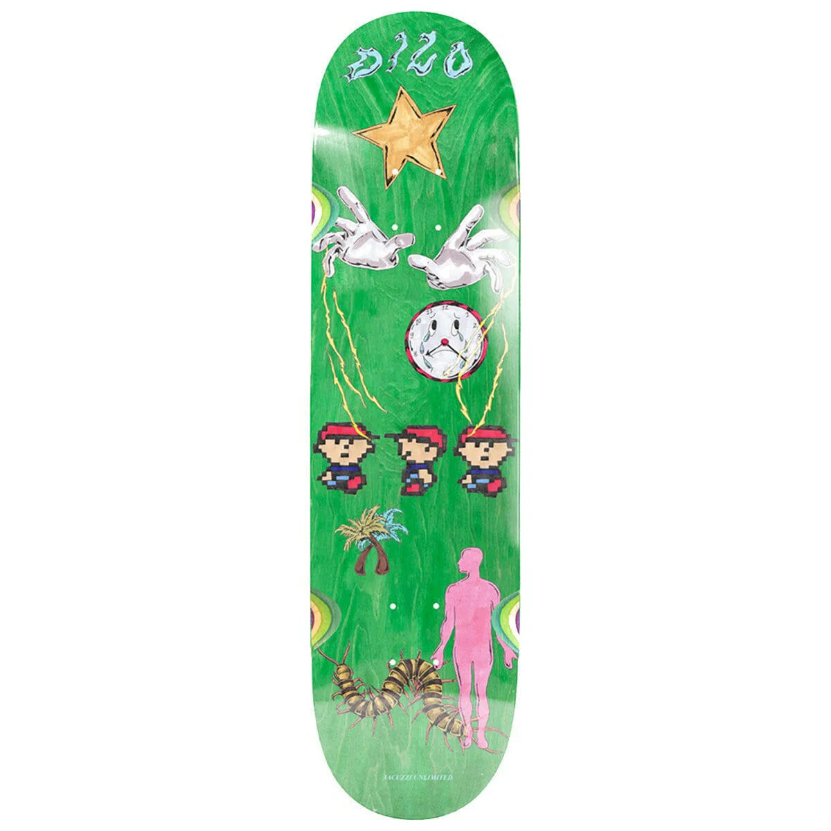 Jacuzzi - John Dilo Projection 8.5 Skateboard Deck