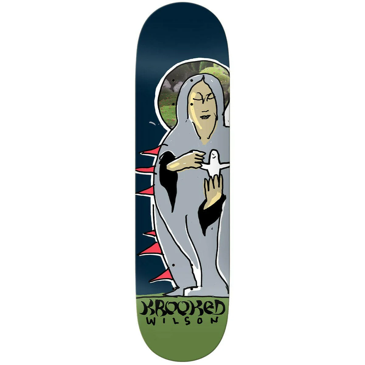 Krooked - Andrew Wilson Bird Keeper 8.25 Skateboard Deck