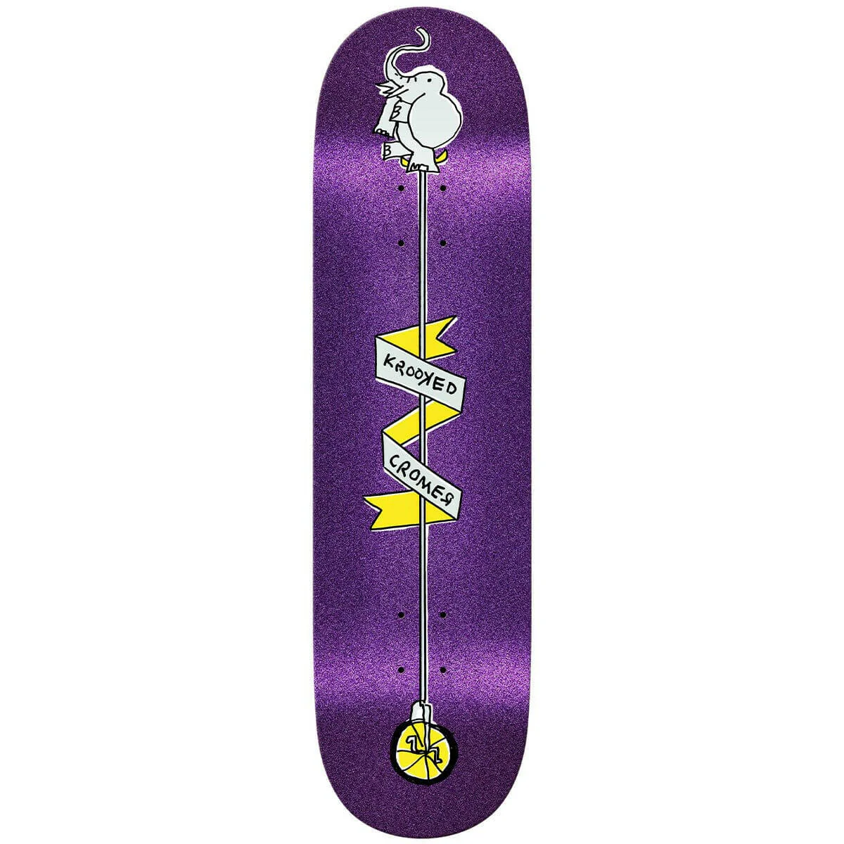 Krooked - Brad Cromer Unicycle 8.38 Skateboard Deck