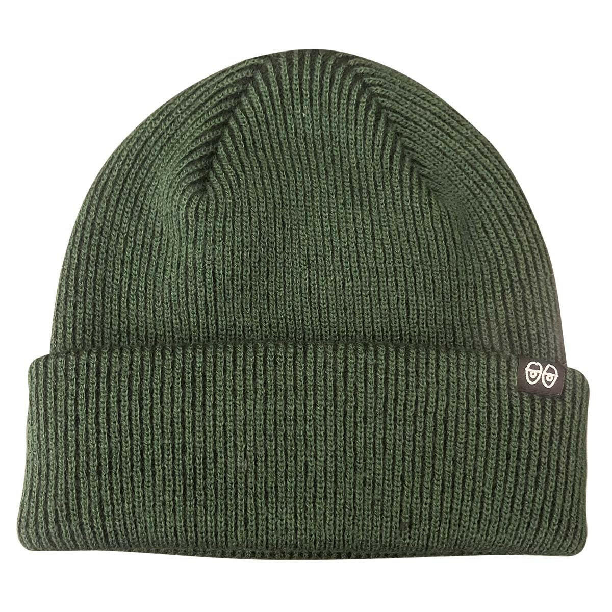 Krooked - Eyes Clip Cuff Beanie Dark Green