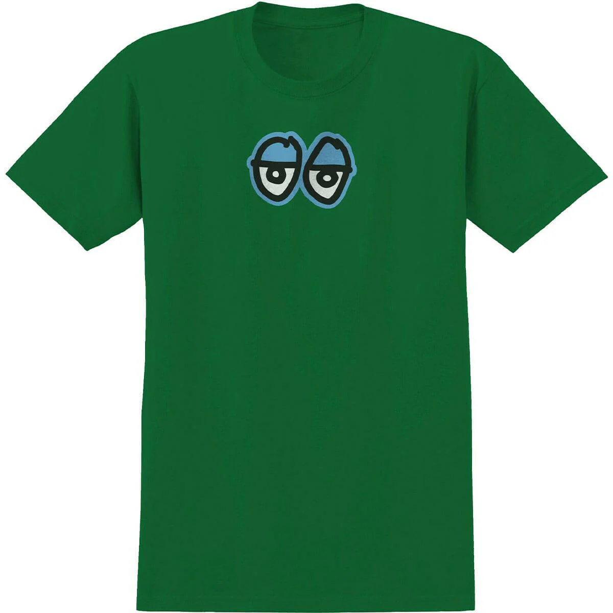 Krooked - Eyes Lg Tee Kelly Green/Blue
