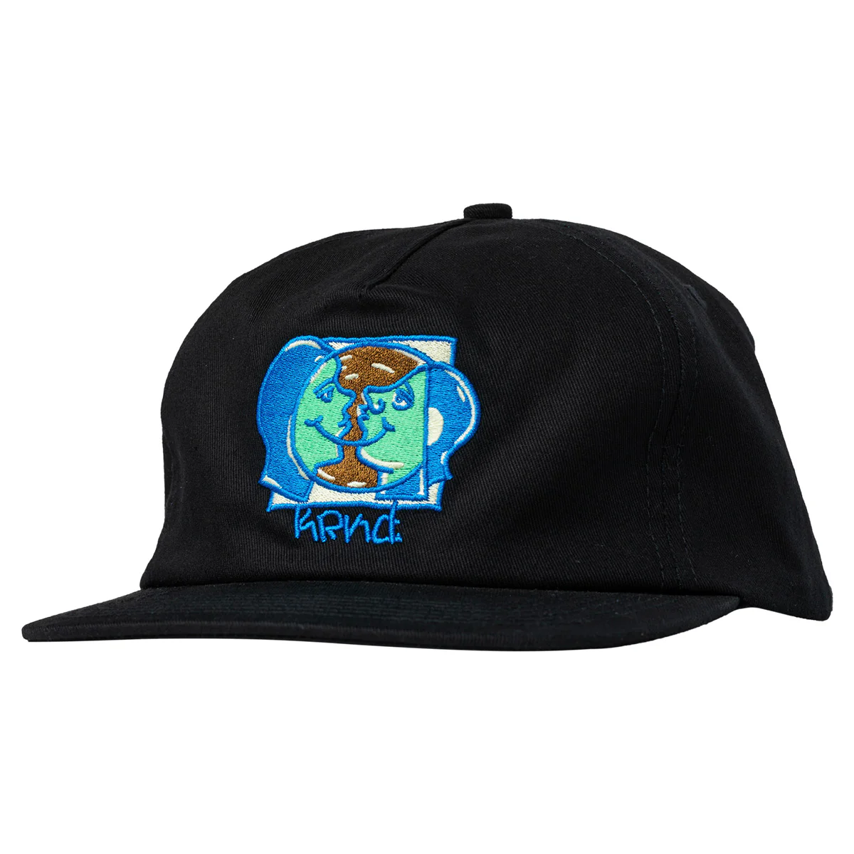 Krooked - Moonsmiley Snapback Black