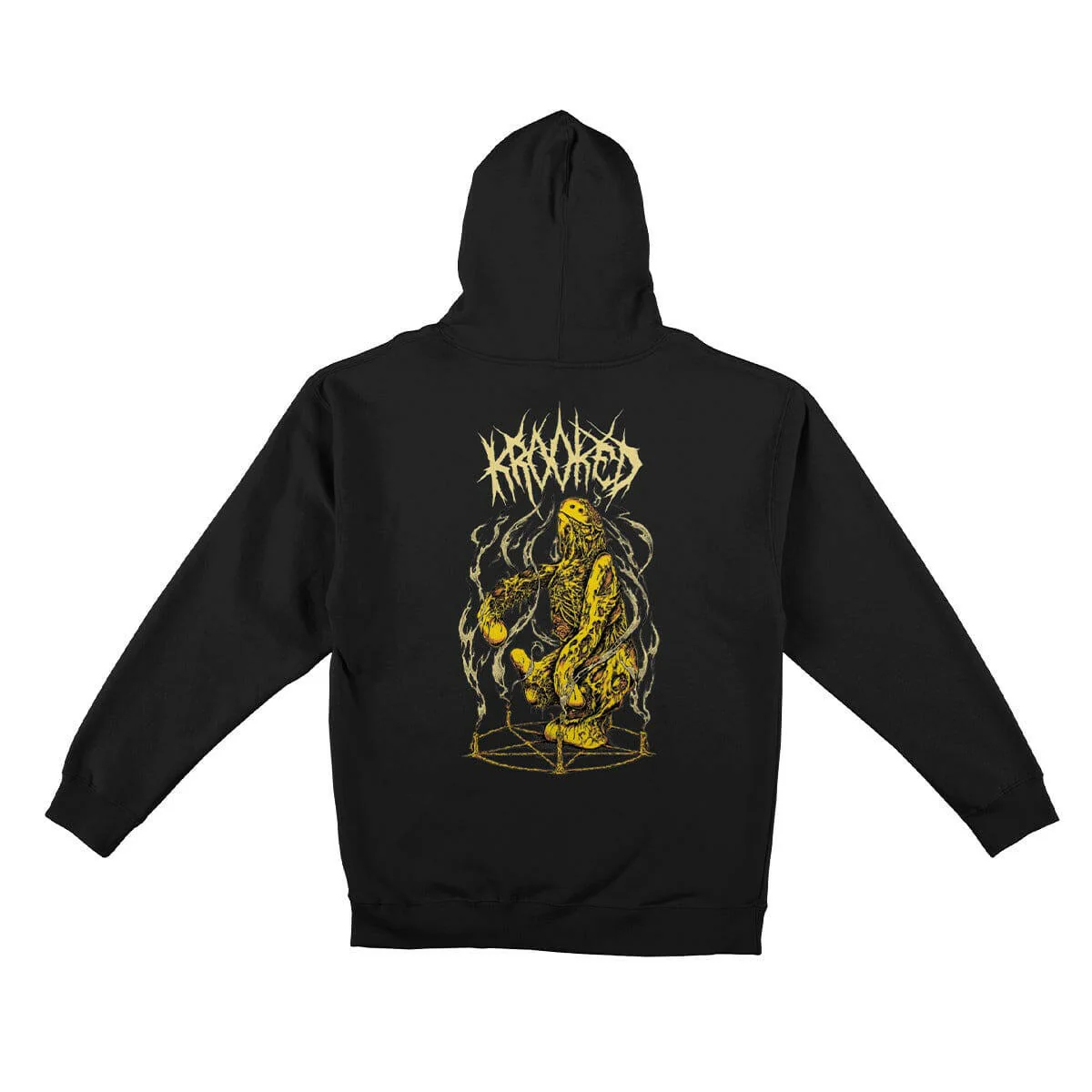 Krooked - Necroshmoo Zip Hoodie Black - Image 2
