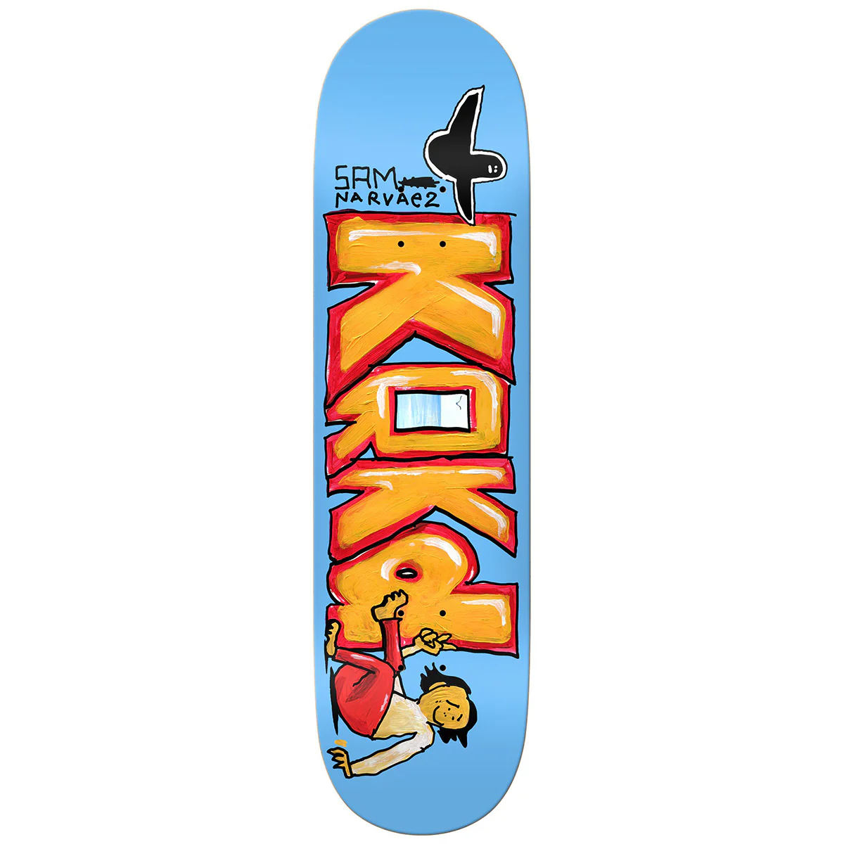 Krooked - Sam Narvaez Shore 8.38 Skateboard Deck
