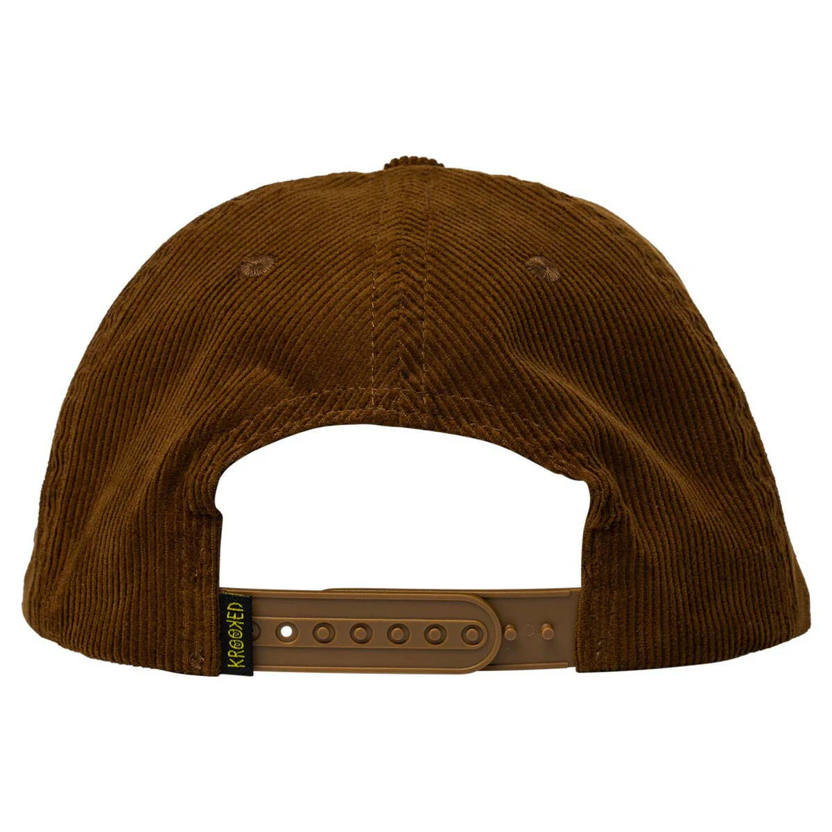 Krooked - Skript Snapback Brown - Image 2