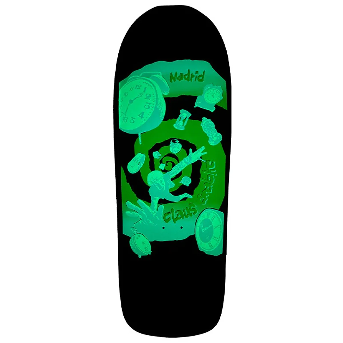 Madrid - Claus Grabke Retro Glow 10.75 Skateboard Deck - Image 2