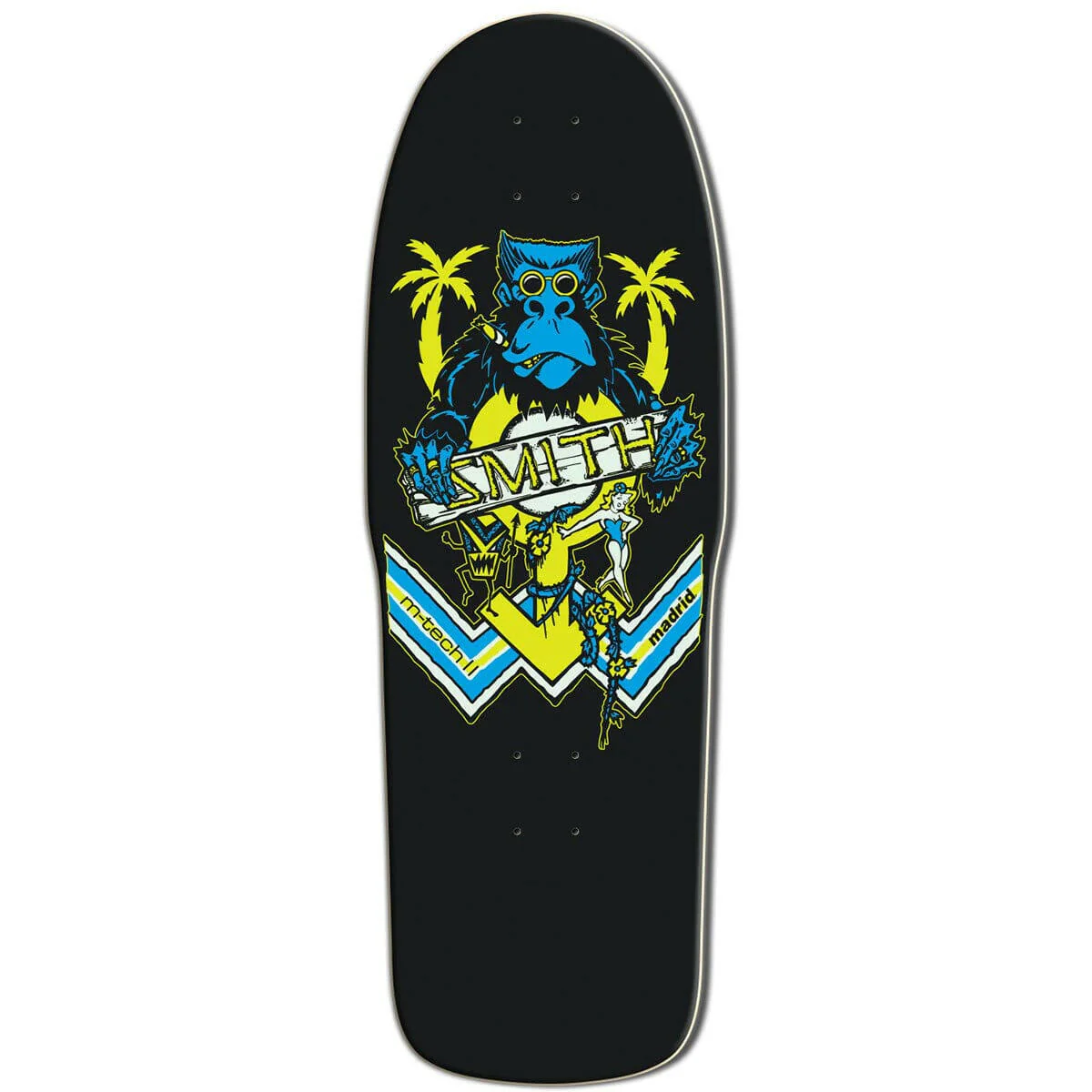 Madrid - Mike Smith Retro Glow 10.5 Skateboard Deck