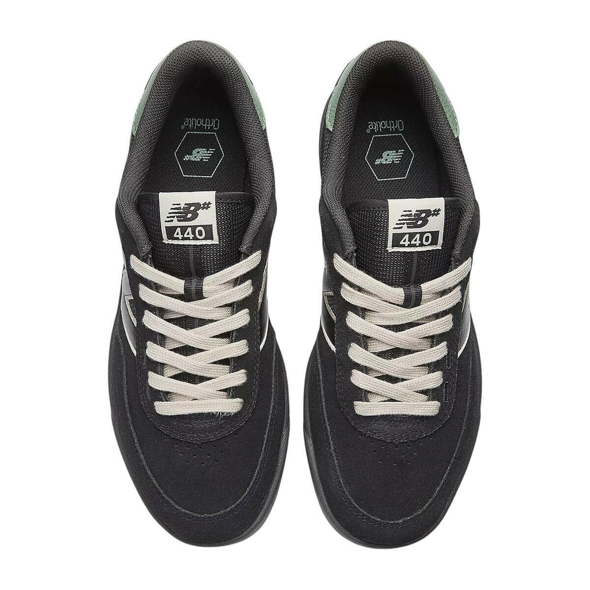 New Balance - 440 Shoes Black/White - Image 4