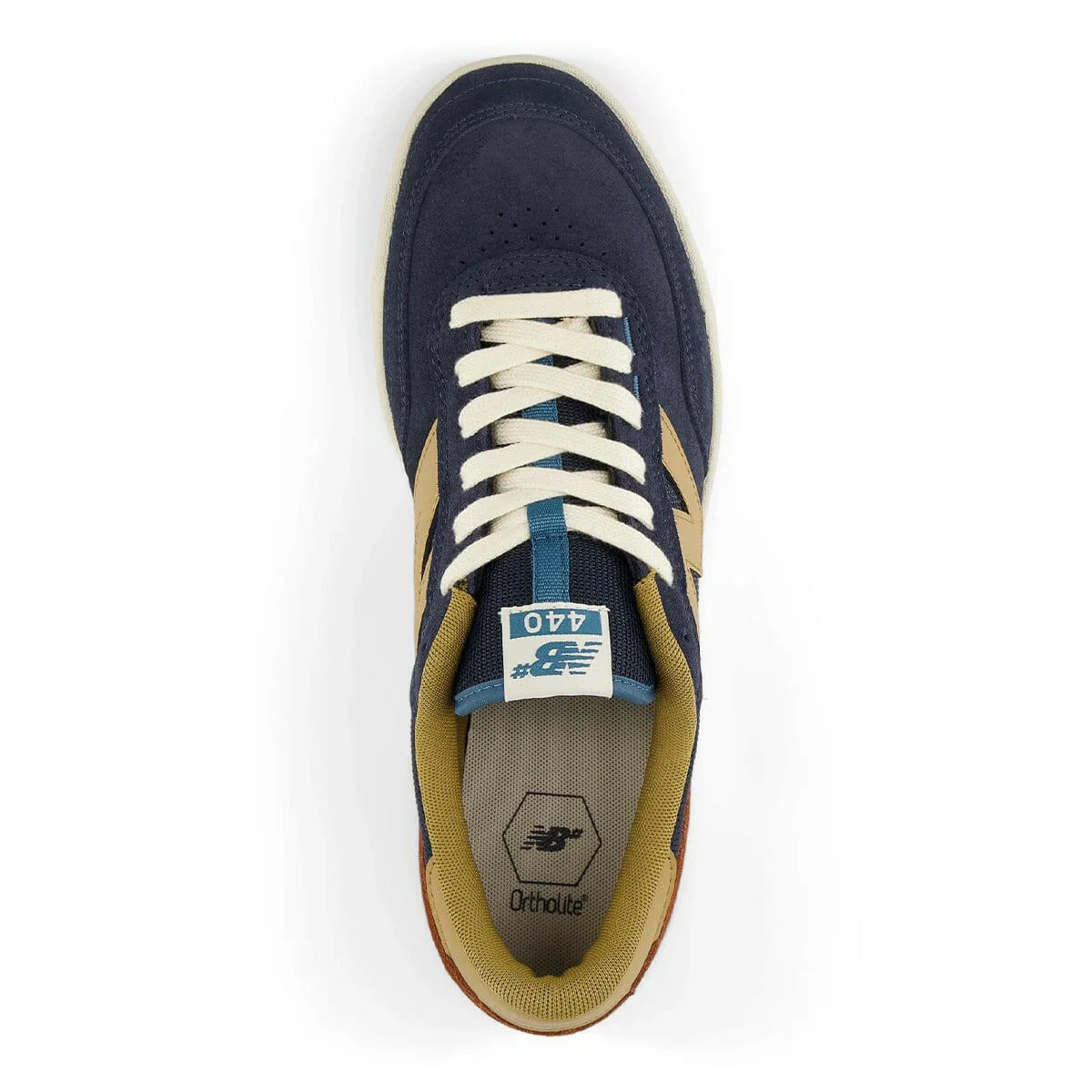 New Balance - 440 Shoes Navy/Tan - Image 3