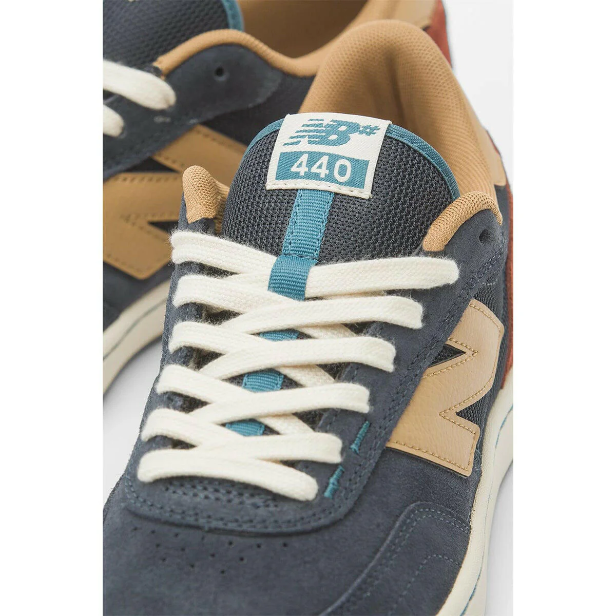 New Balance - 440 Shoes Navy/Tan - Image 5