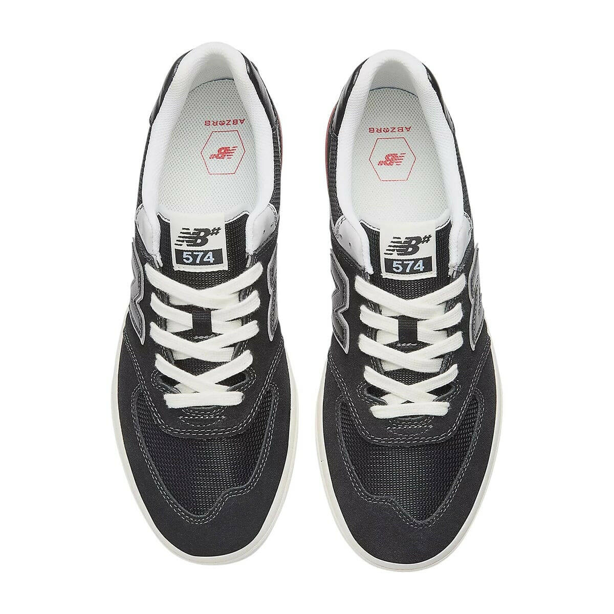 New Balance - 574 Shoes Black/White - Image 4