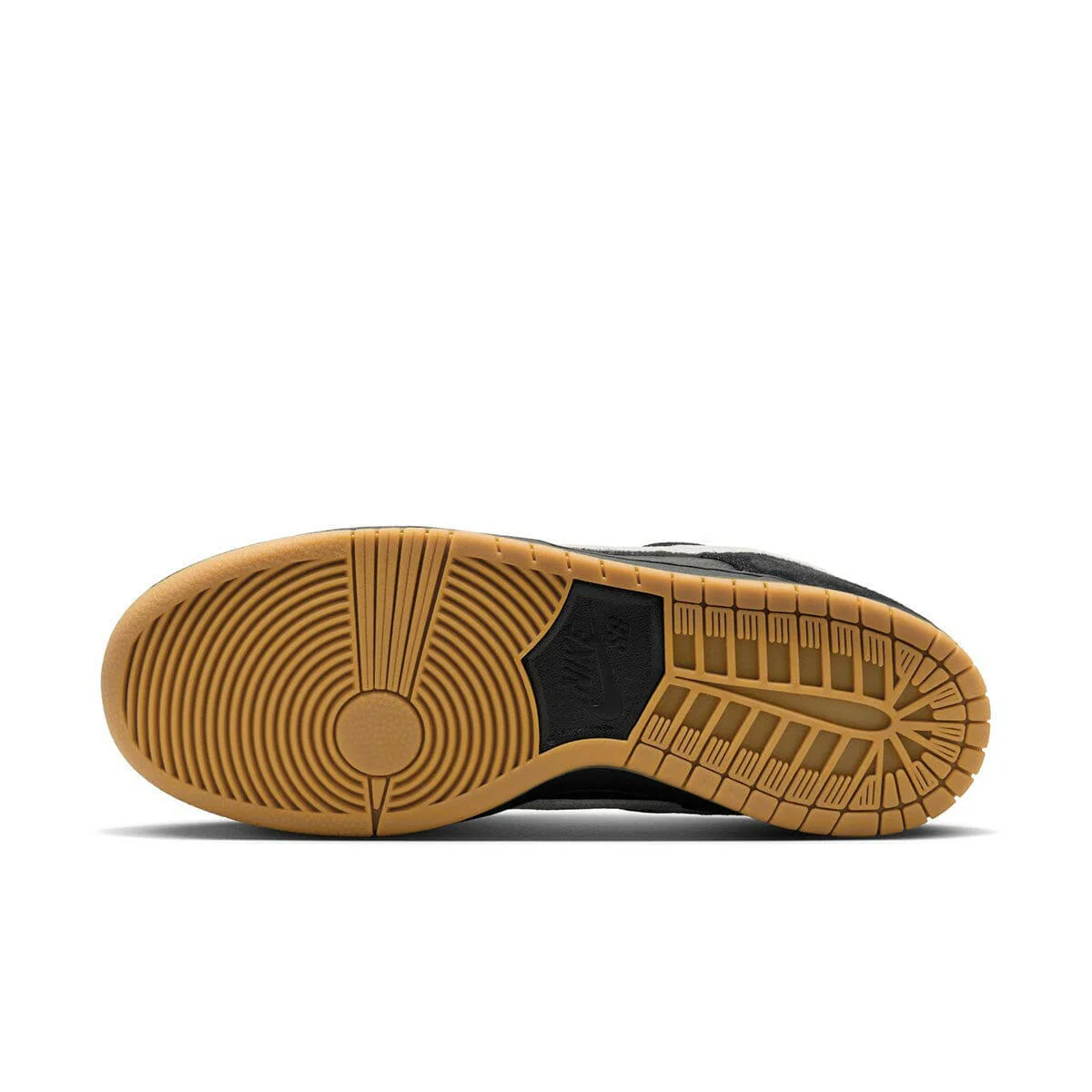 Nike SB - Dunk Low Pro Shoes Black/White/Gum - Image 6