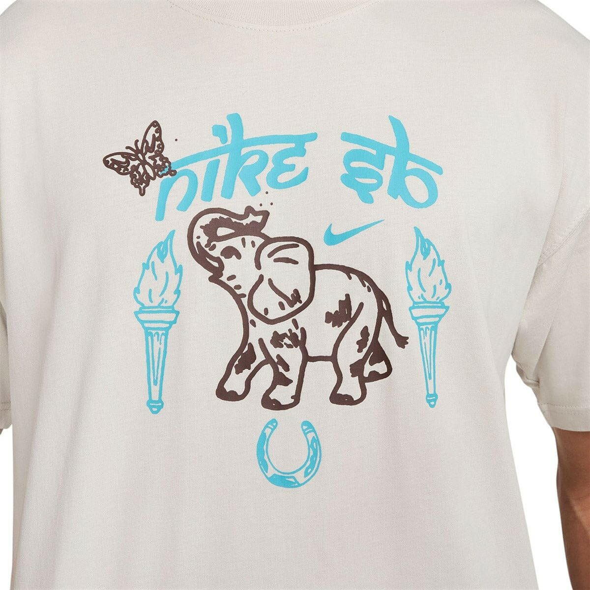 Nike SB - Elephant Tee Light Bone - Image 2